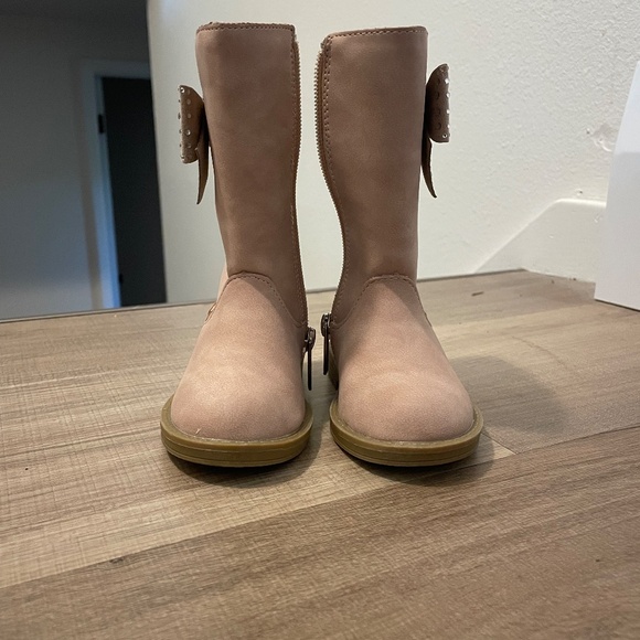 Jessica Simpson Toddler Girls Evie Ribbon Riding Boot - Picture 4 of 9